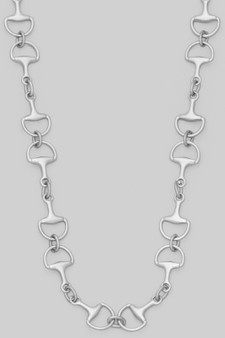 Horse Bit Chain Necklace