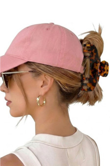Unique Shaped Tortoise Hair Clip