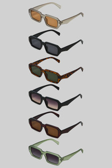 Geo Framed Lens Dozen Pack Of Sunglasses