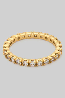 All Around Cz Stone Ring