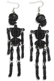 Full Skeleton Body Earrings