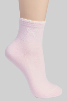 Frilly Opening Bow Ankle Socks