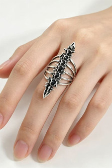 Gothic Vertebrae Ring