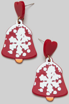 Christmas Bell Drop Earrings