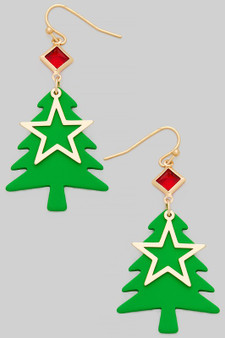 Christmas Tree Earrings
