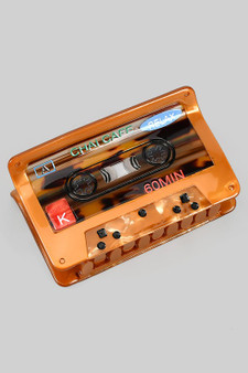 Relax Vibes Marbled Acrylic Mixtape Hair Clip