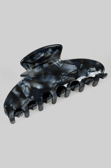 Sturdy Marbled Acrylic Hair Clip