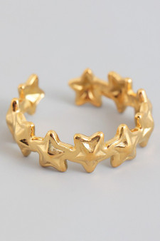 Brass Starfish Link Ring