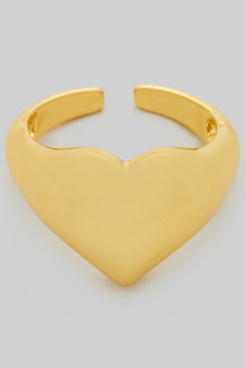 Chunky Heart Ring