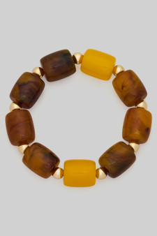 Multi Beaded Stretch Bracelet