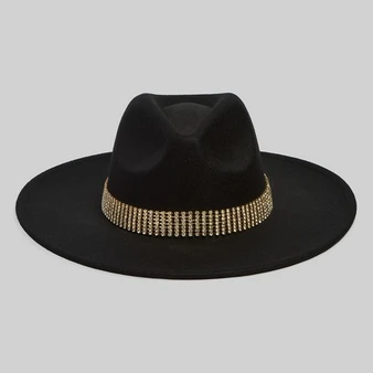 Wide Brim Fedora Hat