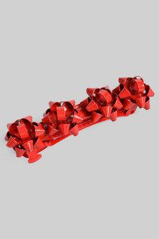 Christmas Bow Hair Clip