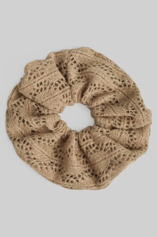 Large Soft Knitted Hair Scrunchie