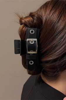 One Sided Belt Buckle Hair Clip