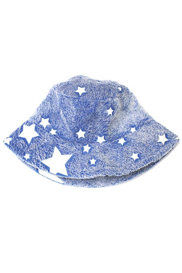 Star And Moon Furry Bucket Hat