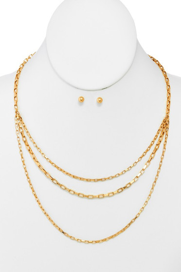 Venetian Layered Necklace