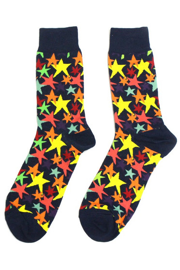 Full Star Print Ankle Socks