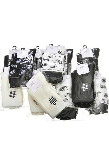 Assorted Black White Socks
