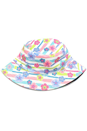 Flower Print Bucket Hat
