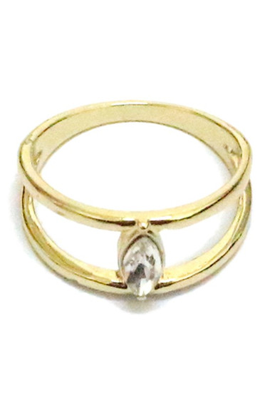 Marquise Diamond Dainty Ring