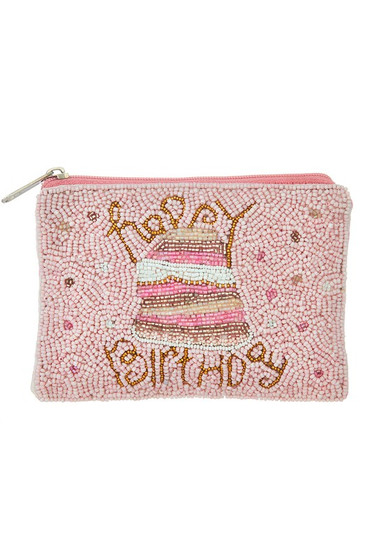 Happy Birthday Birthday Cake Coin Wallet
