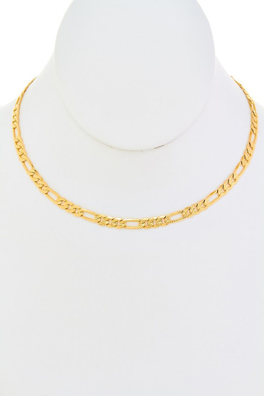 Figaro Chain Necklace - #GN7471-0