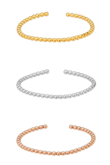 Multi Gold Dipped Rings.