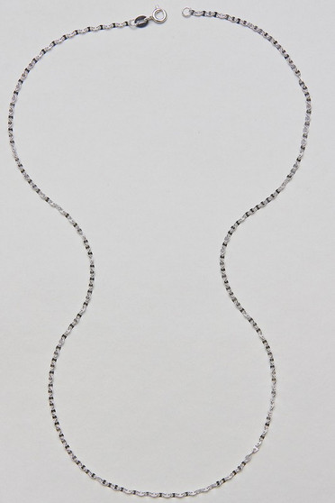 Silver Chain Necklace - #GN8175-0