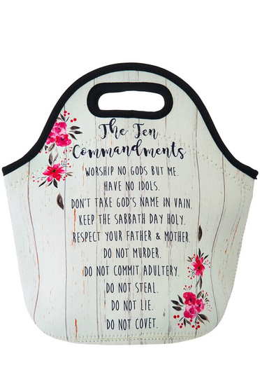 Ten Commandments Lunch Bag 