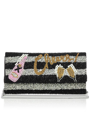 Cheers Beaded Clutch Bag - #60-0147