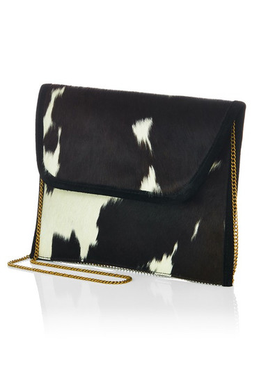 Cow Faux Fur Purse