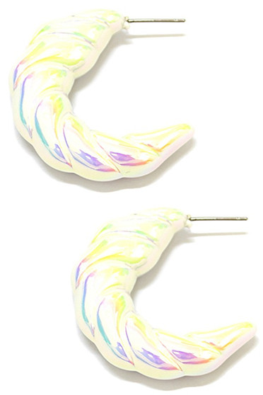 Unicorn Horn Hoops