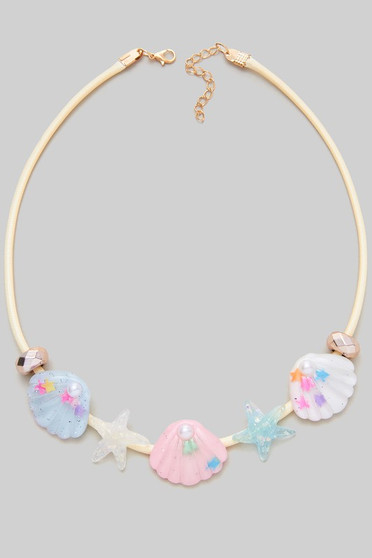 Sea Shell Cord Necklace