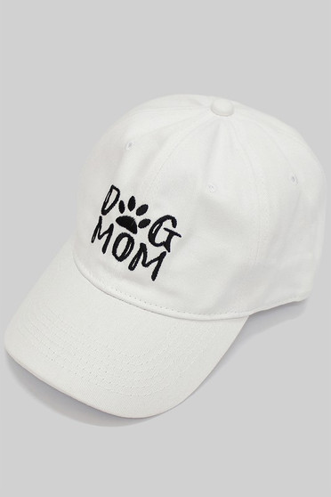 Dog Mom Garment Dyed Washed Adjustable Cap