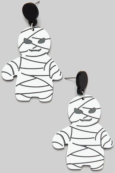 Cute Mummy Dangle Earrings