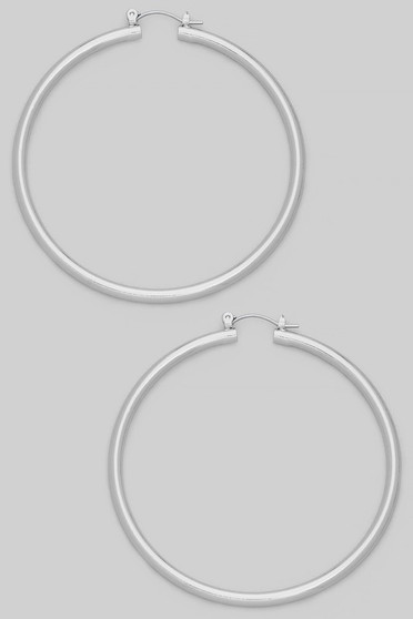 Tube Hoop Earrings  - #YE0007