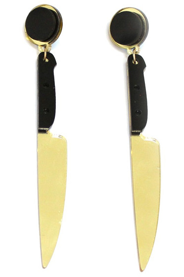 Kitchen Knife Earrings