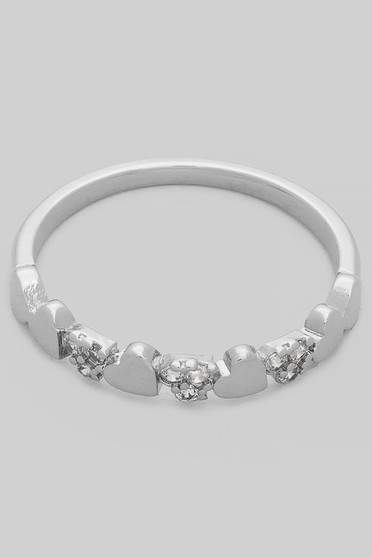 Heart Band Ring - #GR4411