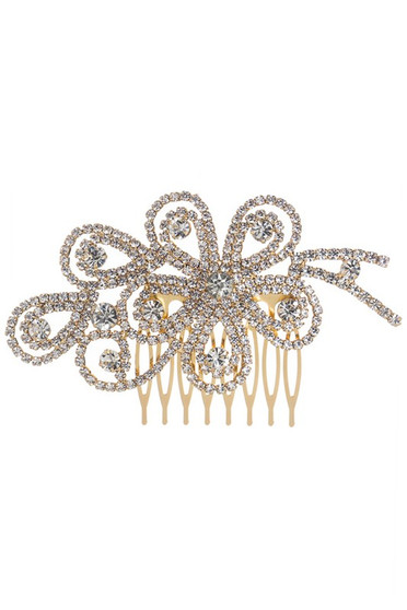 Rhinestone Comb.  - #HC4715