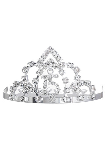  Tiara With Side Combs - #64001