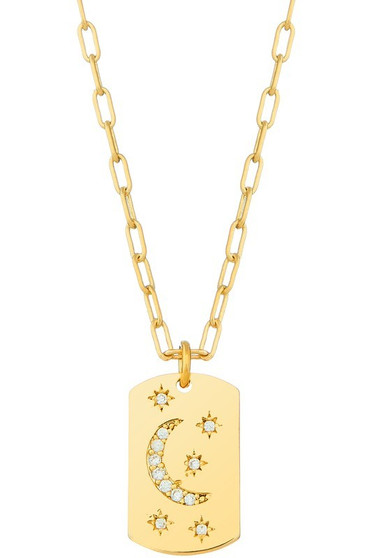Rescent Moon Pendant Dainty Necklace