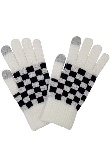 Checkered Gloves