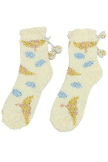Heart Fluffy Comfort Ankle Socks