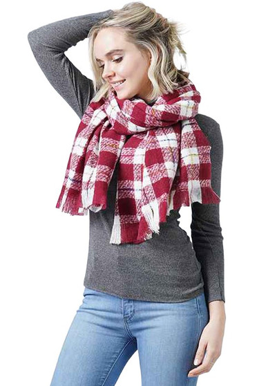 Plaid Scarf