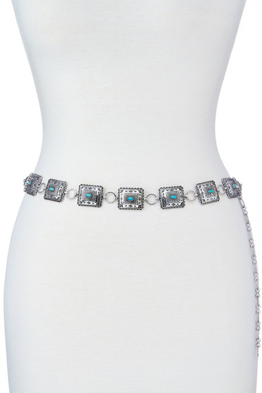 Western Square Fashion Belt