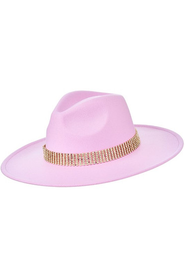 Wide Brim Fedora Hat