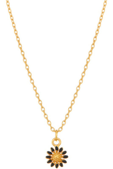 Mini Sunflower Pendant Necklace