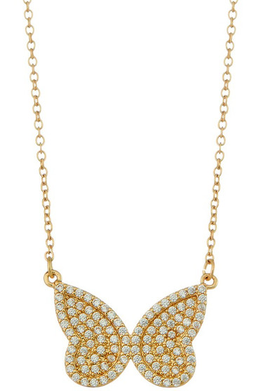 Butterfly Pendant Necklace