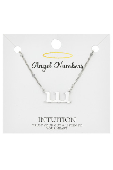 111 Angel Number Necklace