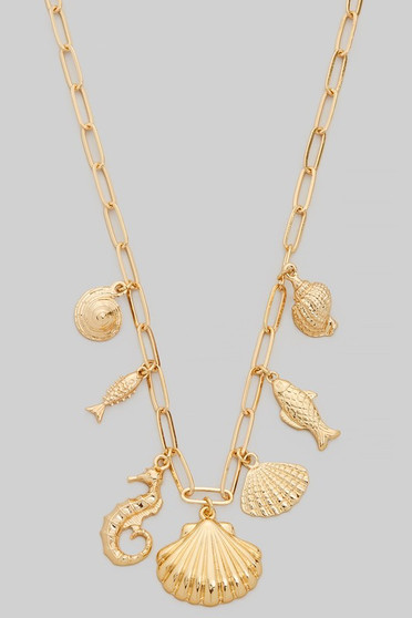 Sea Life Charm Necklace